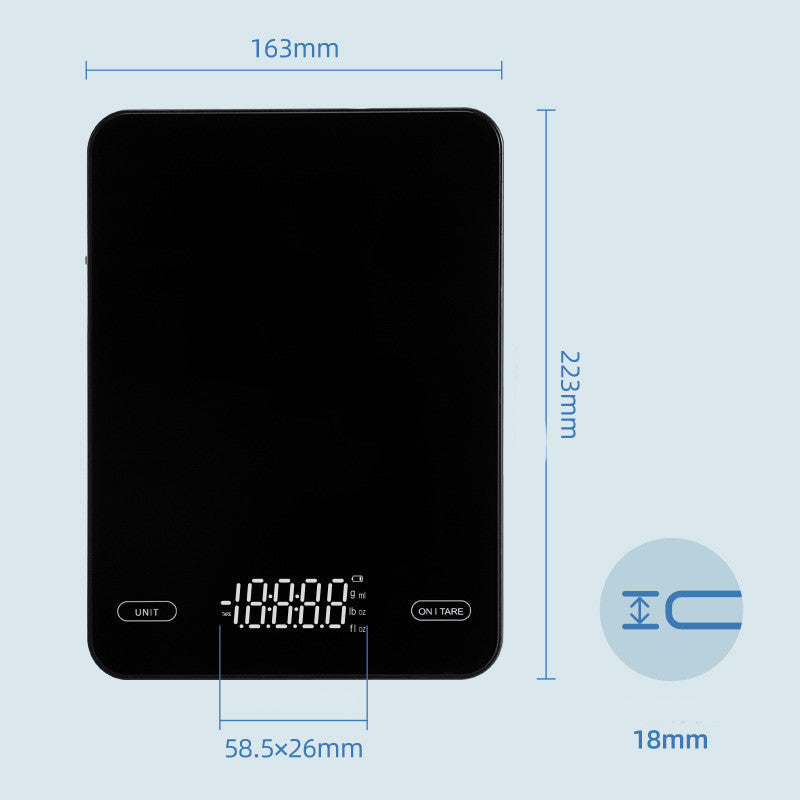 Balance électronique de cuisine pour la cuisson des aliments