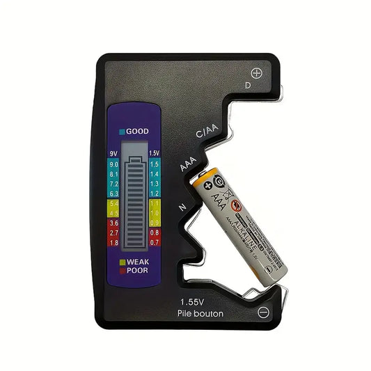 Universele digitale batterijtester met LCD-display
