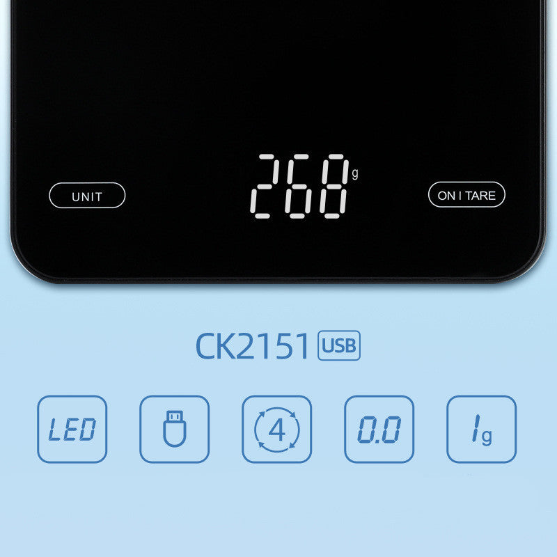 Balance électronique de cuisine pour la cuisson des aliments