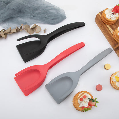 Pince Spatule 2-en-1 Grip & Flip | Polyvalente Antiadhésive