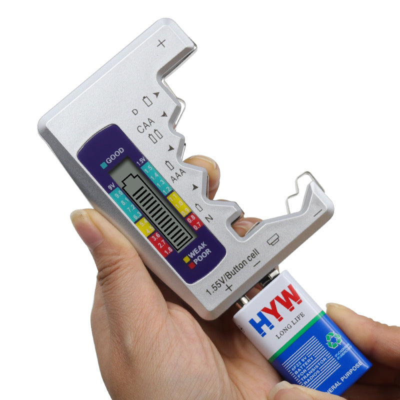 Testeur universel de batterie numérique avec écran LCD