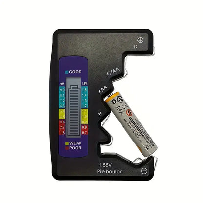 Testeur universel de batterie numérique avec écran LCD