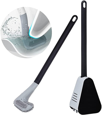 Brosse de toilette de golf flexible