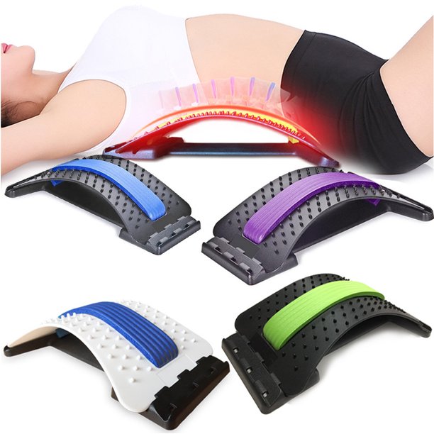 Ergonomischer Lendenstrecker & Rückenmassagegerät
