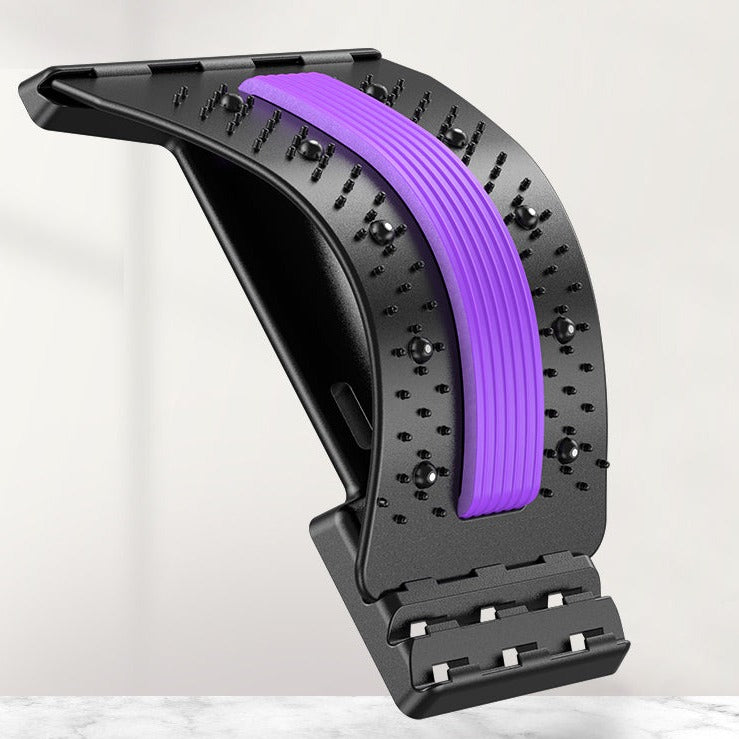 Ergonomischer Lendenstrecker & Rückenmassagegerät
