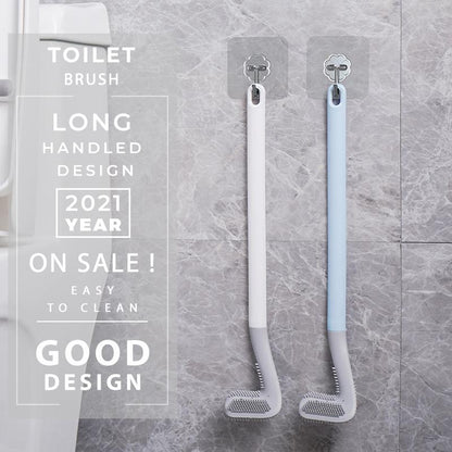 Brosse de toilette de golf flexible